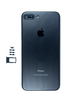 Корпус iPhone 7 Plus Черный